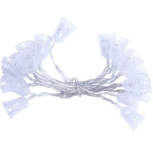 Guirnalda de luces Led en forma de flamenco rosa para fiesta de boda, Navidad para fiesta de guirnalda, café, oficina, exhibición, manualidades navideñas - Product Image 6