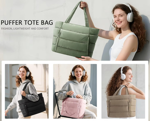 Nuova <span class=keywords><strong>Borsa</strong></span> Tote Sportiva Morbida Imbottita per Donna, Essenziale per Viaggi e Shopping, <span class=keywords><strong>Borsa</strong></span> a Spalla Trapuntata per Infermiere, <span class=keywords><strong>Borsa</strong></span> Sportiva - Product Image 5