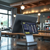 Sistema POS Android de Doble Pantalla en Stock, Terminal Punto de Venta con Certificación CE y ROHS para Restaurantes, Superventas