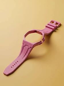 Correa de Reloj de Silicona de Diseño Nuevo y Lujoso, Transpirable y Suave, con Hebilla de Goma para Relojes Joint Venture - Product Image 2