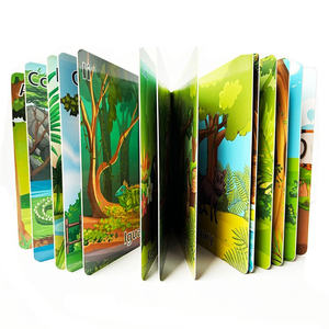 Custom Colorful Eco-friendly <b>Cardboard</b> Printed Stories Learning Picture Books with Spiral Binding and Coated Paper <b>Model</b> - Product Image 2