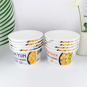 Xiamen della fabbrica di Noodle istantanee della Corea del sud acquista ciotole di Pasta di carta da 910ml contenitori di Ramen istantaneo zuppa di Pasta istantanea - Product Image 4