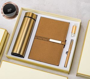 Promotional USB Flash Drive & Vacuum Flask & Pen & A5 Notebook 4 in <b>1</b> Luxury <b>Gift</b> Set - Product Image 4