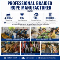 Tali Ritsleting Paracord Poliester Anyaman Kustom Grosir, Tahan Lama, Multiwarna, Reflektif Untuk Ransel Outdoor