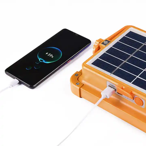 Năng lượng mặt trời không thấm nước ngoài trời khẩn cấp di động cắm trại USB sạc ánh sáng lũ ánh sáng - Product Image 4