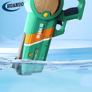 ปืนฉีดน้ำอัตโนมัติ Songkran Soak Green รุ่น Unisex ความจุขนาดใหญ่ 1200 มล. สำหรับสระว่ายน้ำ ปืนฉีดน้ำไฟฟ้าสำหรับผู้ใหญ่ - Product Image 3