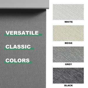 Oscurecimiento de la habitación Sala de estar Enrollar persianas enrollables manuales Cortina, persianas enrollables turcas Material Cortinas opacas - Product Image 4