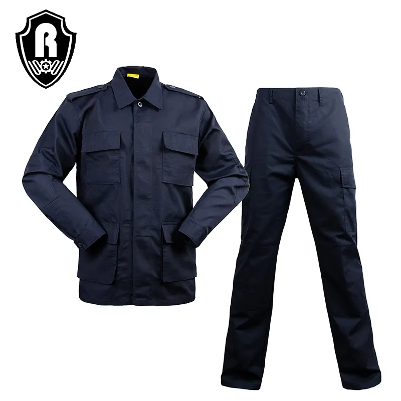 Roewe Wholesale BDU Tactical Hunting Woodland United States Blue Uniforms