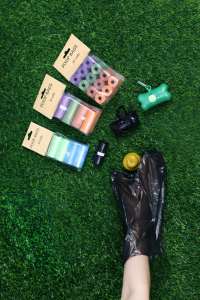 Rol tas kotoran anjing mudah terurai, kantong sampah ekstra tebal dan tahan bocor - Product Image 5