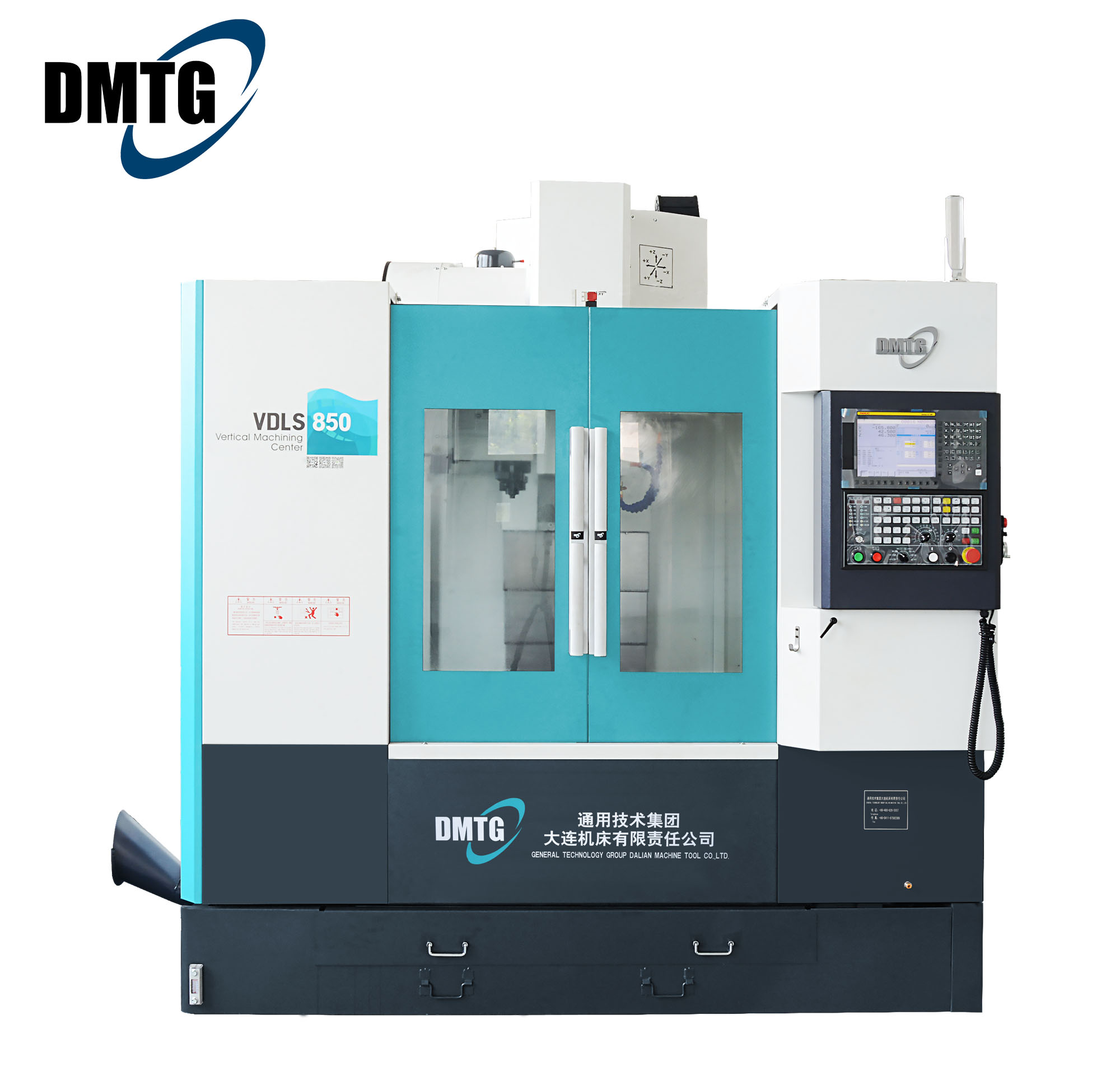 DMTG VDLS850 Dalian CNC Center Machine Dlian Manufacture Machine Center Price Vmc Z-mat Smtcl Dalian VMC Cnc Machining Center