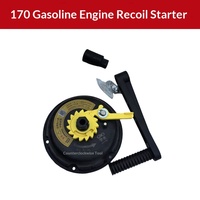 Accessoires pour moteur à essence 170, démarreur manuel à manivelle, générateur, pompe à eau, micro-motoculteur, batteuse - Vente en gros
