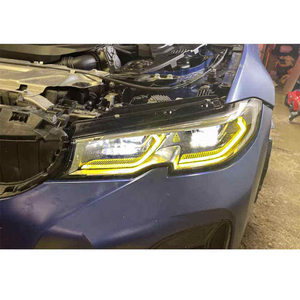 Accessoires automobiles SJC pour BMW <span class=keywords><strong>Série</strong></span> 3 G20 G28 G21 340i 330i 320i 2020 - <span class=keywords><strong>2022</strong></span> Module de feux de jour jaunes à LED pour phares laser uniquement - Product Image 6