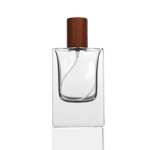 Chất lượng cao Tùy chỉnh hình chữ nhật vuông chai nước hoa thủy tinh 50/100ml vuông <span class=keywords><strong>container</strong></span> rỗng có thể tái chế vuông bán buôn - Product Image 5