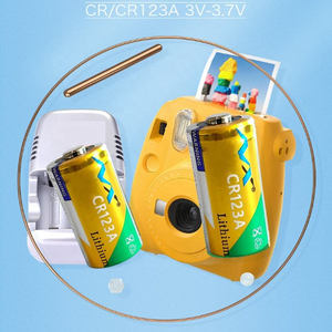 Batterie rechargeable au lithium 3V CR123A - 1600mAh. Compatible CR123 CR17335 16340. Pour téléphones mobiles, appareils électroménagers/jouets. - Product Image 6