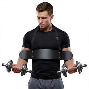 Saar Industries - Brazo de Ejercicio Ajustable de Acero de Aleación de Alta Resistencia con Agarre Antideslizante para Levantamiento de Pesas y Ejercicios de Curl - Product Image 1