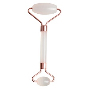 Révolution Skincare <span class=keywords><strong>Sculpteur</strong></span> de rouleau de jade <span class=keywords><strong>blanc</strong></span> naturel pour le visage Outil efficace Vieillissement des rides Poches Outil Guasha pour le visage - Product Image 6