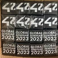 Cube magique de vitesse 3x3 en plastique OEM avec impression UV de logo personnalisé Jouet éducatif Cube de puzzle personnalisé
