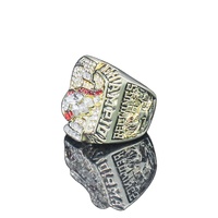 Bagues de championnat vintage classiques en alliage plaqué or des Detroit Red Wings 2002, bijoux sportifs pour cadeaux de fête, vente en gros