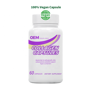 Cápsulas de Colágeno Veganas OEM 100% a Base de Plantas, Cumplen con la Normativa de la UE, Marca Vegana, Etiquetas Personalizadas Multilingües - Product Image 6