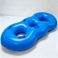 Tube gonflable bleu de qualité stable pour 3 personnes pour parc aquatique et divertissement nautique