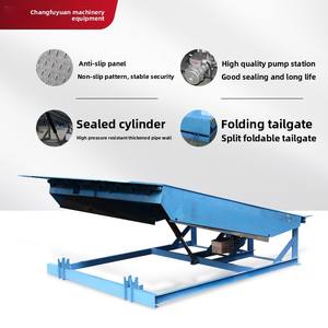 High-Tonnage Electric Forklift is Forklift baja tetap pemuatan jembatan wadah bahan penanganan peralatan - Product Image 2