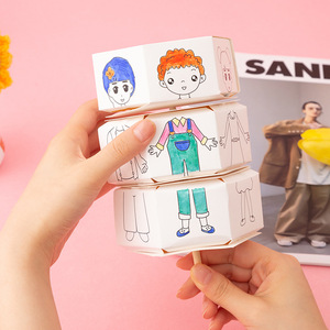 Juguete giratorio para niños de 4 a 6 años, para pintar con acuarelas y colorear, con marcadores - Product Image 4