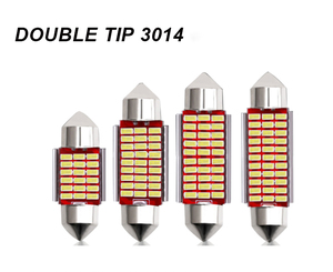 Gprgit 3014 33SMD Led <strong>Bulb</strong> 31mm 36mm 39mm 41mm <strong>12V</strong> <strong>8W</strong> Universal <strong>Dome</strong> Door Roof License Plate <strong>Light</strong> for Retrofit/Upgrade - Product Image 2