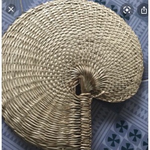 พัดลมสานลายใบปาล์มทำจากไม้ไผ่,พัดลมระบายความร้อนป้องกันยุงจากเวียดนามเวียดนามสำหรับขายส่ง - Product Image 3