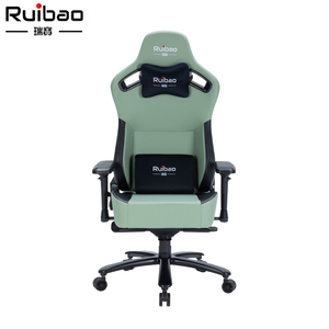 <span class=keywords><strong>Chaise</strong></span> de jeu Ruibao de haute qualité, <span class=keywords><strong>vert</strong></span> clair, avec repose-pieds, inclinable, pour les personnes corpulentes, <span class=keywords><strong>chaise</strong></span> de jeu, <span class=keywords><strong>chaise</strong></span> de course - Product Image 2