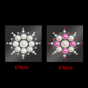 Perles en acrylique <span class=keywords><strong>imitation</strong></span> perle pour femme, perles lâches pour vêtements, perles blanches pour DIY, cache-tétons - Product Image 4