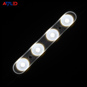 Module LED publicitaire rétroéclairé en cuivre pur à 4 lentilles à injection longue haute performance 24V12V SMD2835 Module LED souple IP67 - Product Image 4