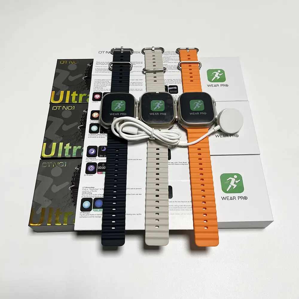 New Arrival Reloj Smart Watch DT8 Ultra+ 2.1inch HD Screen Blood Pressure Monitor Wear Pro PK DT8 ultra smart watch
