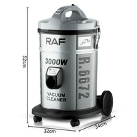 25L nouvel aspirateur forte puissance d'aspiration extracteur de poussière collecteur de filtration usage domestique