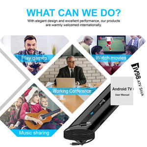 TV98 PRO ATV Android 14 8K/4K Décodeur H313 Wi-Fi double bande Télécommande vocale Transfrontalier - Product Image 4