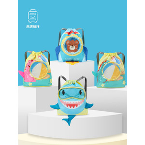 <span class=keywords><strong>Mochila</strong></span> Deportiva Impermeable de PVC con Separación para Ropa Seca y Mojada, para Niños y Niñas, de Gran Capacidad, para la Playa, Bolsa de Natación <span class=keywords><strong>Infantil</strong></span> - Product Image 4