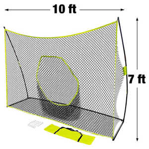 Filet d'entraînement de golf très résistant, filet de frappe de golf 10*7 pieds, grand filet de pratique de golf pour l'extérieur - Product Image 2