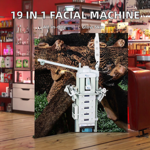 Appareil facial à oxygène Hydra 19 en 1 <span class=keywords><strong>Newface</strong></span> NV-1608, professionnel, multifonctionnel, pour le rajeunissement de la peau, nettoyage hydro-diamant - Product Image 2