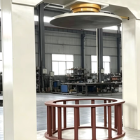 Presse hydraulique à portique de 160 tonnes, contrôlée par PLC, multifonctionnelle pour le pressage et le démontage de pneus pleins de chariots élévateurs 8-15
