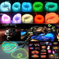 Bande lumineuse led, haute luminosité, 10 couleurs, 1-100m, ruban Flexible pour la décoration, la fête, les vêtements et la voiture