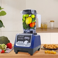 Licuadora Eléctrica Comercial de Alta Velocidad para Smoothies, Mezcladora de Frutas para Cocina