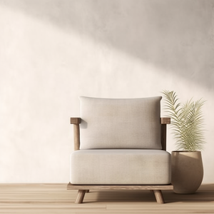 Elegante Silla de Jardín para Exteriores, Silla de Patio de Madera Maciza, Silla Cala - Product Image 6