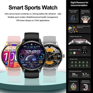 Moda HK49 Smartwatch NFC BT Llamada Teléfono Sangre Salud Oxígeno Sueño Deporte Fitness Tracker AMOLED <span class=keywords><strong>Da</strong></span> Fit Reloj inteligente HK49 - Product Image 2