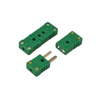 MICC K J E T Mini Socket Standard Connector Tipe K Thermocouple Plug Nylon PA Shell IP20 Dukungan Kustomisasi OEM & ODM