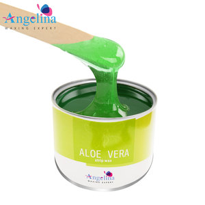 <span class=keywords><strong>Cire</strong></span> dépilatoire douce en pot à l'aloe vera liposoluble, 400g (14oz), la plus vendue, pour l'épilation du visage et du corps entier, convient aux peaux sensibles - Product Image 3