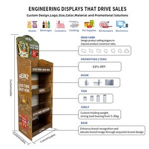 Caixas de Exibição POP Personalizadas em Papelão e Placa de Espuma PVC para Displays de Balcão em Supermercados e Lojas de Varejo - Product Image 6
