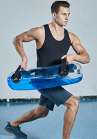 Sac de musculation aquatique réglable et écologique de 5 kg, sac de levage d'eau portable en PVC pour le fitness