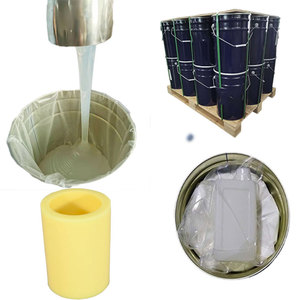 Nhanh chóng chữa đại lý độ nhớt thấp chất lỏng ngưng tụ chữa bệnh Silicone nguyên liệu để làm cho một khuôn của một tác phẩm điêu khắc - Product Image 4