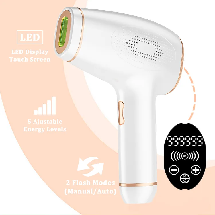Hot Selling Painless Home Use Diode Laser Ipl Hair Remove Hair Remover Epilator Device Hair Removal Appliances for Hand and Leg