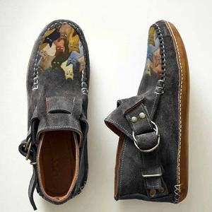 Bottes à lacets grande taille pour femme, style européen et américain, nouvelle collection été, imprimé 3D motif <span class=keywords><strong>chat</strong></span>, pour sites web indépendants, commerce extérieur - Product Image 6