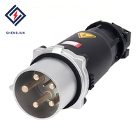 Connecteur industriel haute puissance 4P 5P 200A/250A/400A/630A étanche IP67 mâle/femelle pour alimentation au sol/aéroport